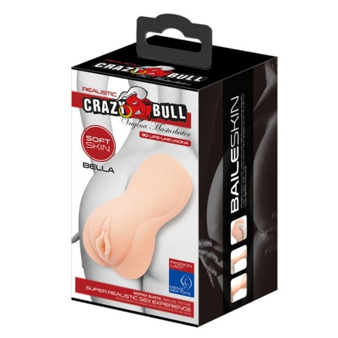 CRAZY BULL-BELLA, REALISTIC MASTURBATOR - Sztuczna pochwa