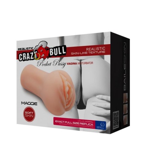 CRAZY BULL- MAGGIE, POCKET PUSSY MASTURBATOR