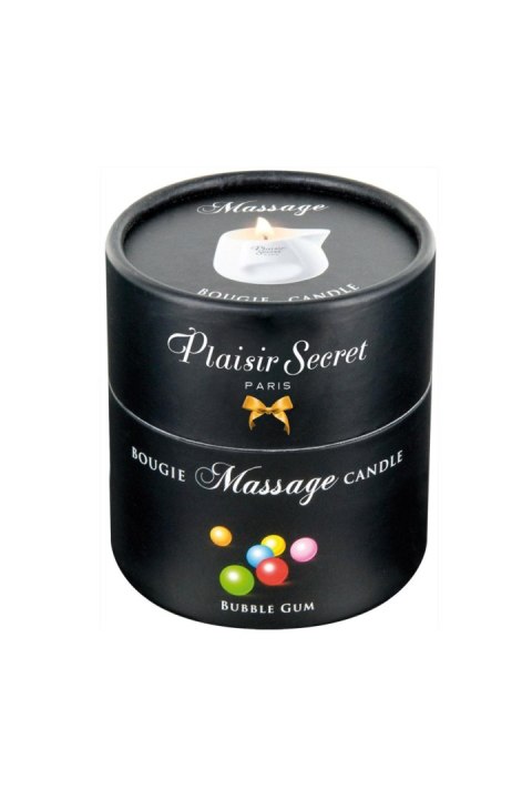 BUBBLE GUM MASSAGE CANDLE 80ML - Świeca do masażu