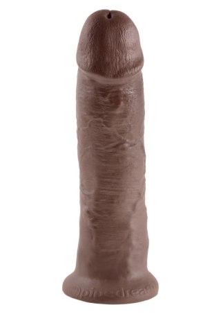 Cock 10 Inch Brown skin tone - Realistyczne dildo na przyssawce