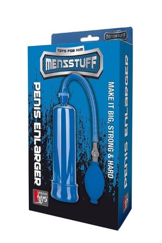 MENZSTUFF PENIS ENLARGER BLUE - Pompka do powiększania penisa