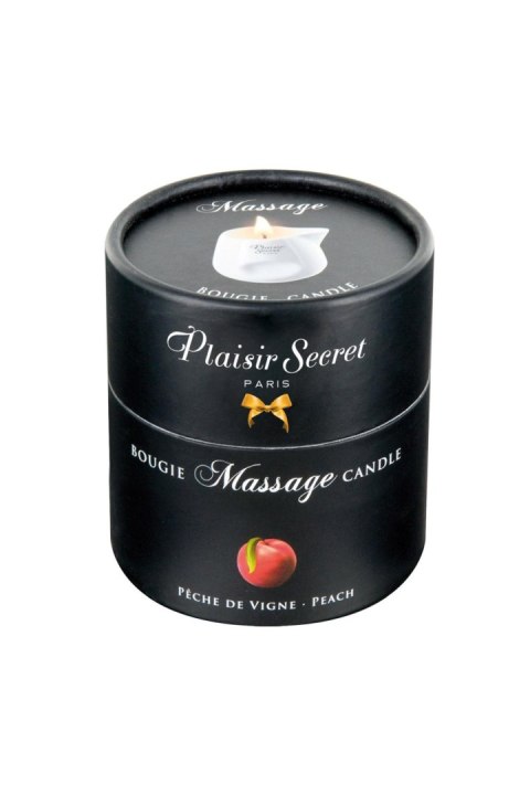 PEACH MASSAGE CANDLE 80ML - Świeca do masażu