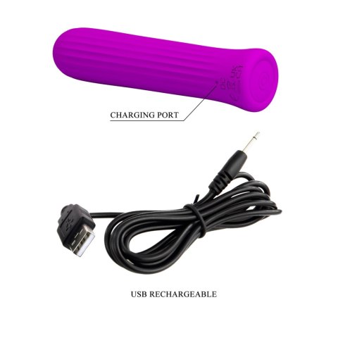 PRETTY LOVE - Blanche Purple, 12 vibration functions Memory function