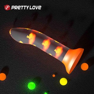 PRETTY LOVE - Magical Nightfall, Luminous Suction base - dildo analne