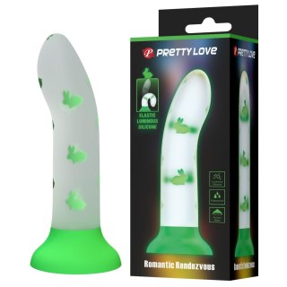 PRETTY LOVE - Romantic Rendezvous, Luminous Suction base - dildo analne