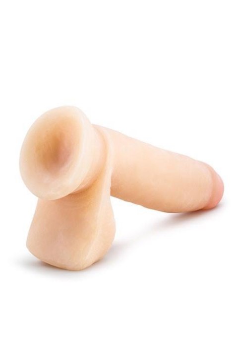 AU NATUREL 7INCH SENSA FEEL DILDO BEIG - Realistyczne dildo cyberskóra