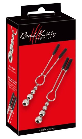 Bad Kitty Nipple Clamps - Zaciski na sutki