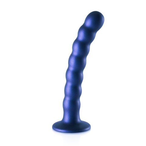 Beaded Silicone G-Spot Dildo - 6,5'' / 16,5 cm - dildo analne