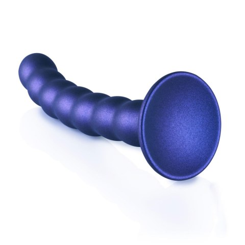 Beaded Silicone G-Spot Dildo - 6,5'' / 16,5 cm - dildo analne