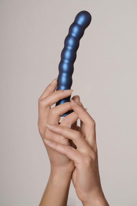 Beaded Silicone G-Spot Dildo - 6,5'' / 16,5 cm - dildo analne