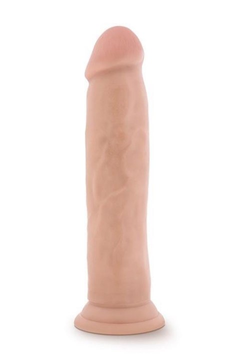 DR. SKIN 9.5INCH COCK VANILLA - Realistyczne dildo na przyssawce