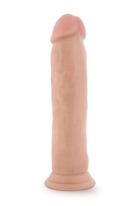 DR. SKIN 9.5INCH COCK VANILLA - Realistyczne dildo na przyssawce