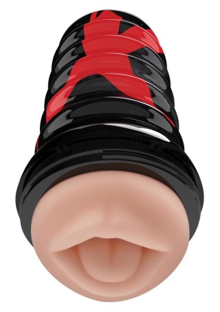 Elite Air Tight Oral Stoker Black - oralny masturbator klasyczny