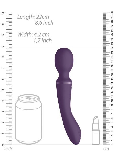 Enora - Wand & Vibrator - Purple - masażer do ciała