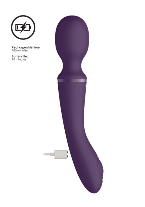 Enora - Wand & Vibrator - Purple - masażer do ciała