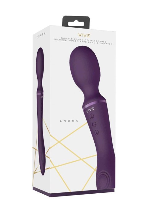 Enora - Wand & Vibrator - Purple - masażer do ciała