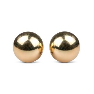 Gold ben wa balls - 25mm - kulki gejszy