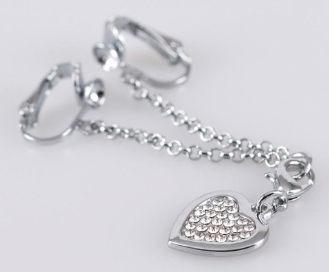 Intimate Heart-shaped Chain - Zaciski na sutki