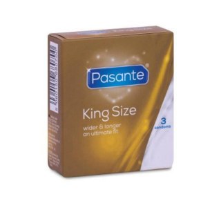 King size XL condoms 3 pcs - prezerwatywy XXL