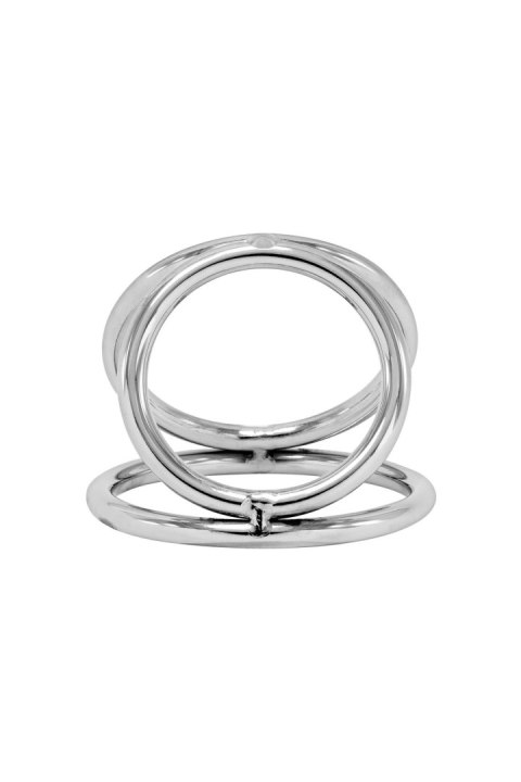 LOCKED TRIPLE RING 50/37/45 MM (Size: T2) - pierścień erekcyjny