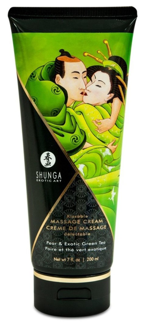 Shunga Massage Cream Exotic Green Tea - Krem do masażu