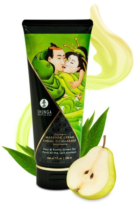 Shunga Massage Cream Exotic Green Tea - Krem do masażu