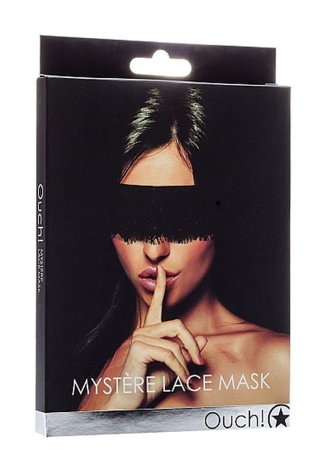 Mystere Lace Mask - Black