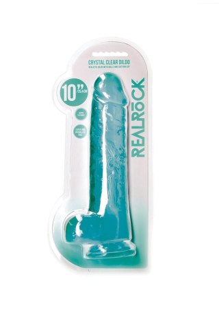 Realistic Dildo with Balls - 10""""/ 25,4 cm - Dildo z przyssawką