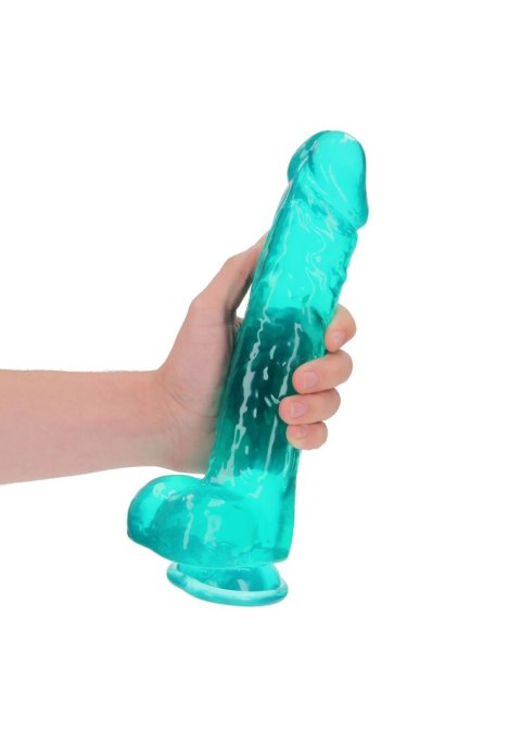 Realistic Dildo with Balls - 10""""/ 25,4 cm - Dildo z przyssawką