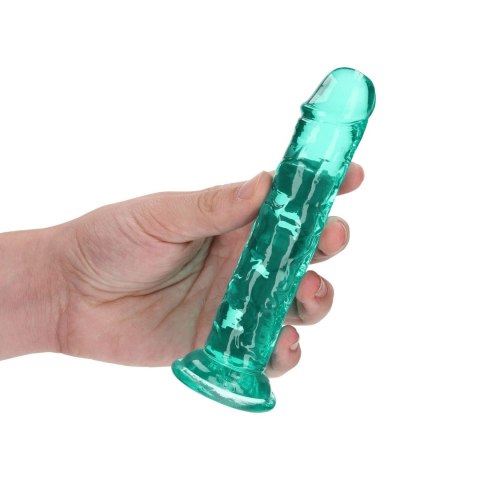 Straight Realistic Dildo with Suction Cup - 6'' / 14,5 - Dildo z przyssawką