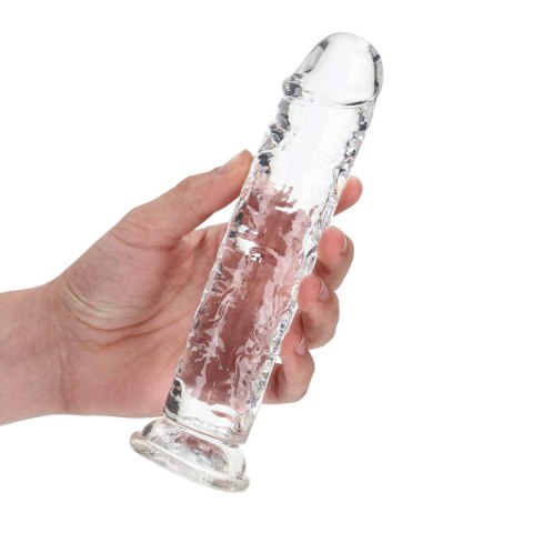 Straight Realistic Dildo with Suction Cup - 7'' / 18 - Dildo z przyssawką