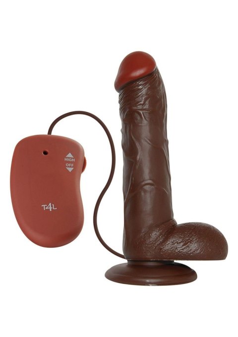 Wibrator-REALISTIC VIBRATOR REAL RAPTURE BROWN 10""""""""""""""""