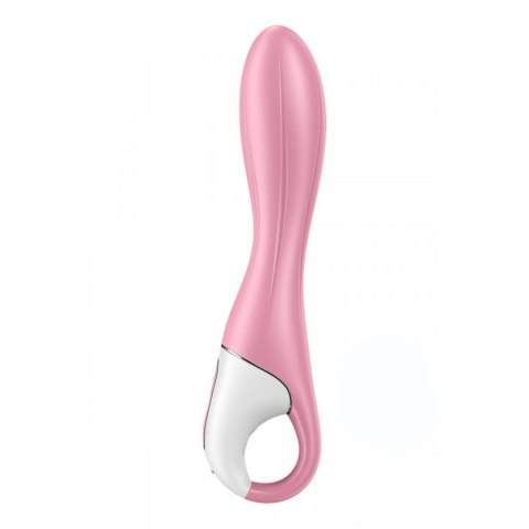 Satisfyer Air Pump Vibrator 2 light red - Wibrator analny