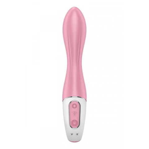 Satisfyer Air Pump Vibrator 2 light red - Wibrator analny