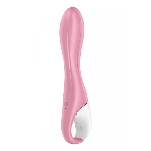 Satisfyer Air Pump Vibrator 2 light red - Wibrator analny