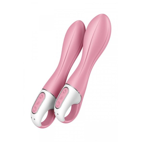 Satisfyer Air Pump Vibrator 2 light red - Wibrator analny