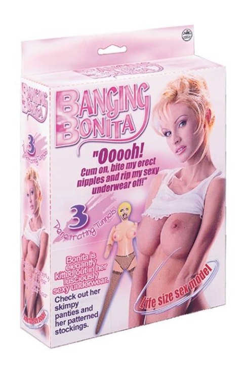 BANGING BONITA PVC SCREENING DOLL - Seks lalka