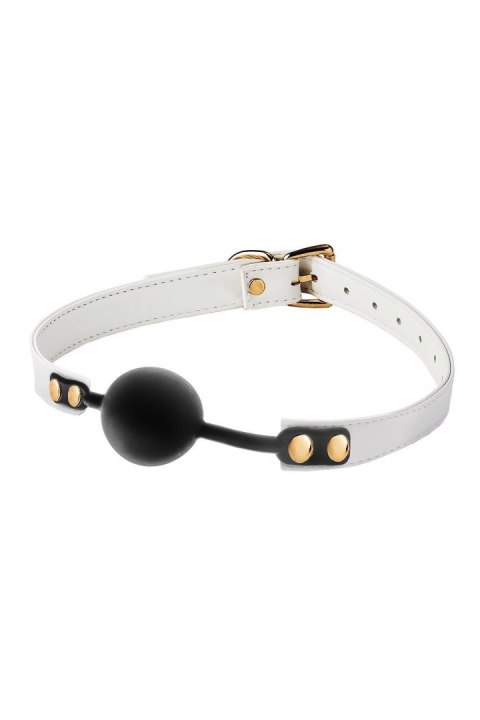 BLAZE ELITE BALL GAG WHITE - Knebel z kulką