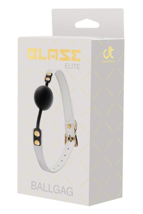 BLAZE ELITE BALL GAG WHITE - Knebel z kulką