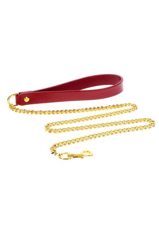 Chain Leash Red