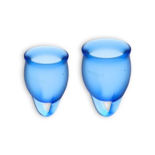 Satisfyer Feel confident Menstrual Cup dark blue