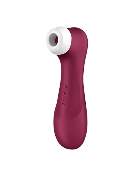 Satisfyer Pro 2 Generation 3with Liquid Air Technology, Vibration and Bluetooth/App wine red