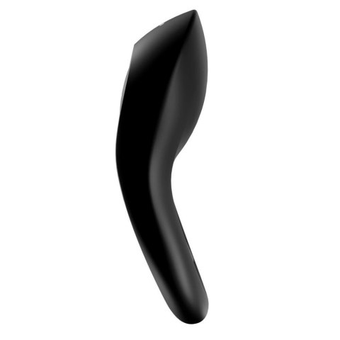 Satisfyer Ring - Legendary Duo (Black) - WIbrujący pierścień erekcyjny