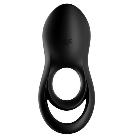 Satisfyer Ring - Legendary Duo (Black) - WIbrujący pierścień erekcyjny