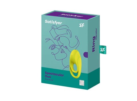 Satisfyer Ring-Spectaculat Duo - WIbrujący pierścień erekcyjny