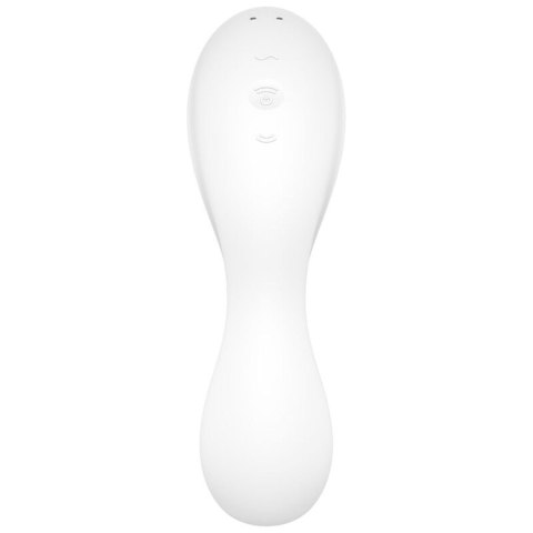 Satisfyer Curvy Trinity 5 White - masażer łechtaczki