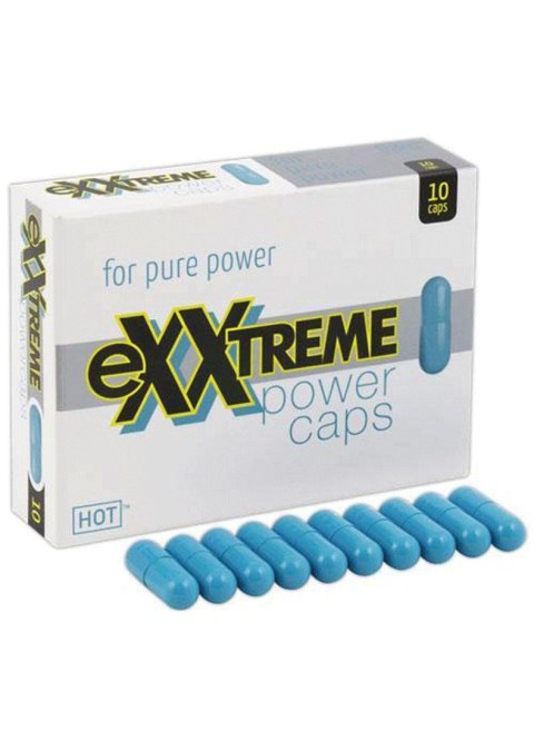 eXXtreme power caps 1x10 stk. - Kapsułki wzmacniające erekcję