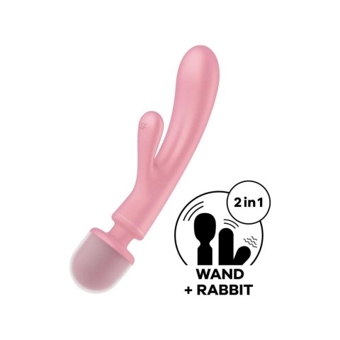 Triple Lover pink - wibrator Wand