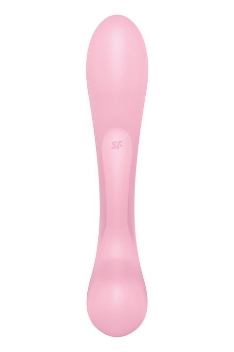 Satisfyer Triple Oh pink - wibrator króliczek