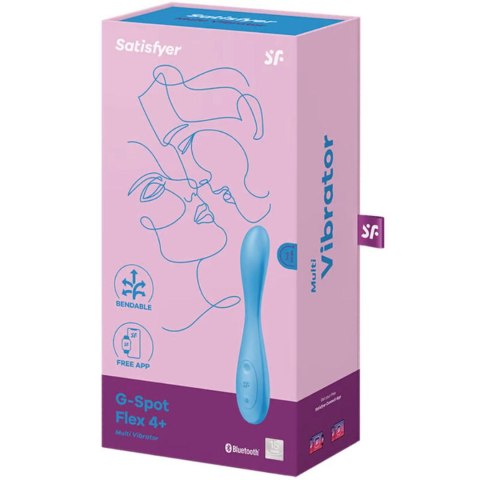 Satisfyer G-Spot Flex 4 Connect App - wibrator punktu G